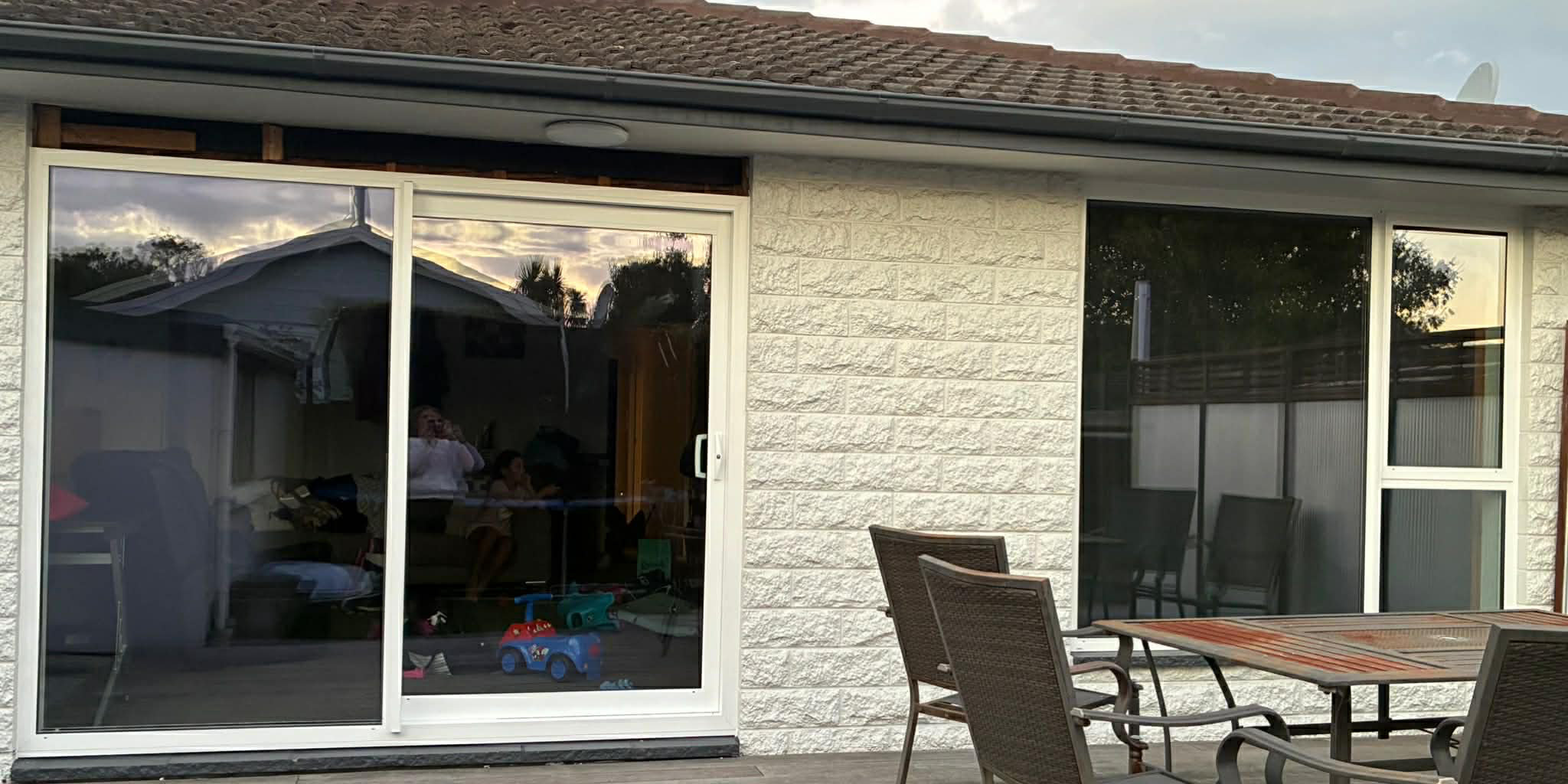 Windows + new slider
