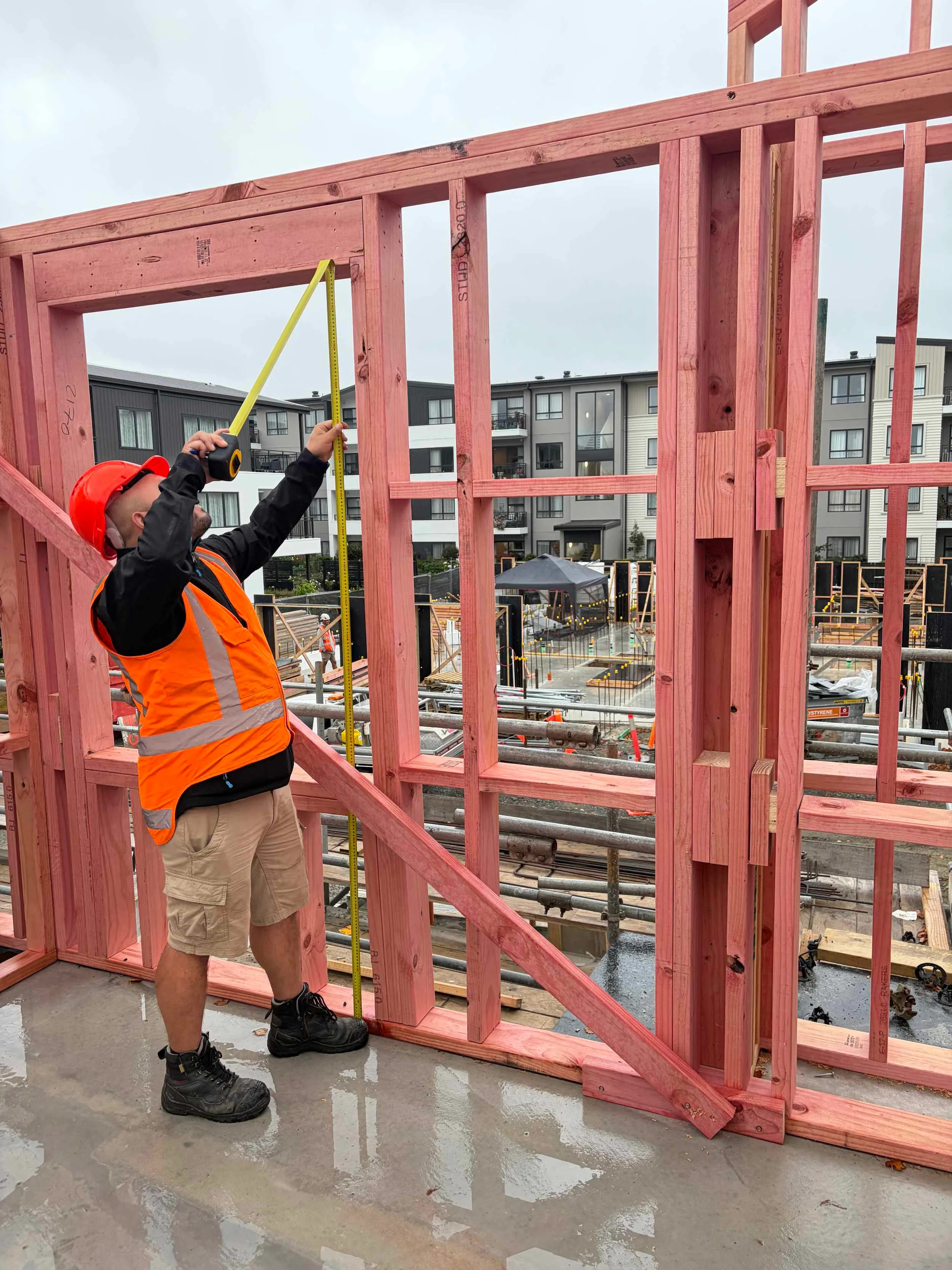 A full window-and-door package being fabricated to plan in Lume's Christchurch workshop